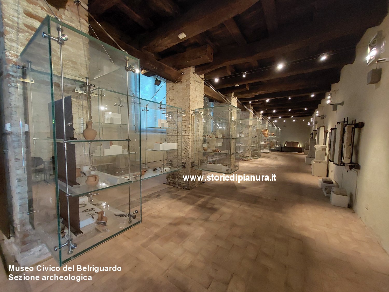 Sezione archeologica del Museo Civico del Belriguardo