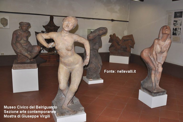 Museo Civico di Belriguardo, mostra permanente di Giuseppe Virgili