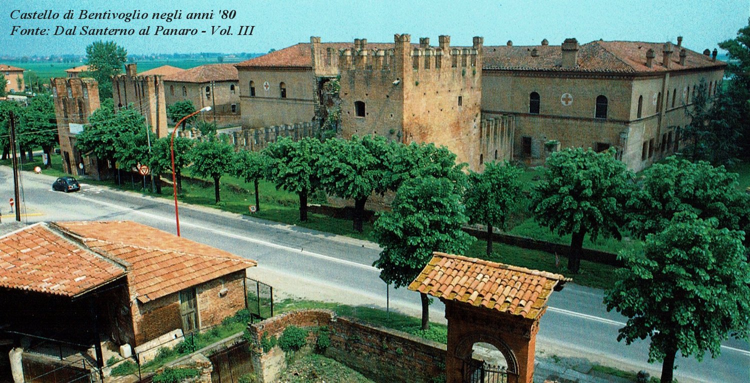 Castello di Bentivoglio negli anni '80