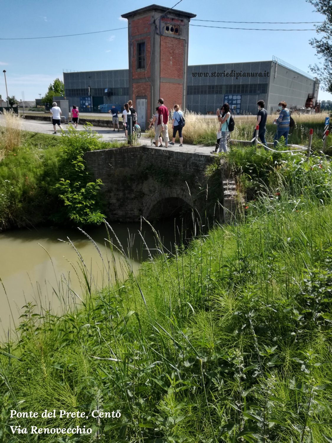 Ponte del Prete sul Canale di Cento