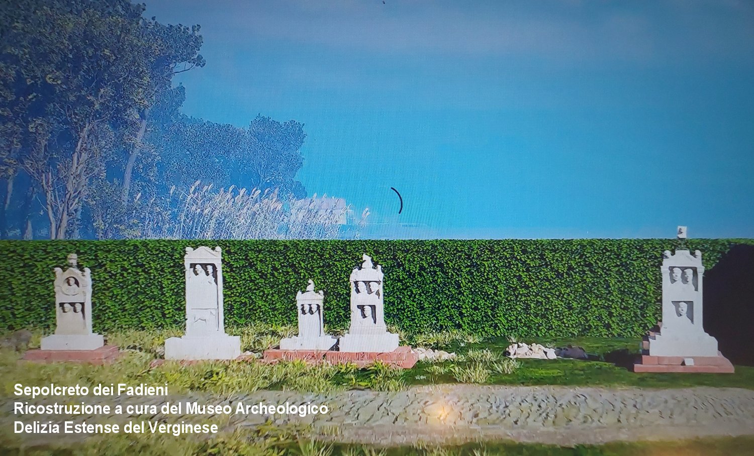 Sepolcreto dei Fadieni, ricostruzione
