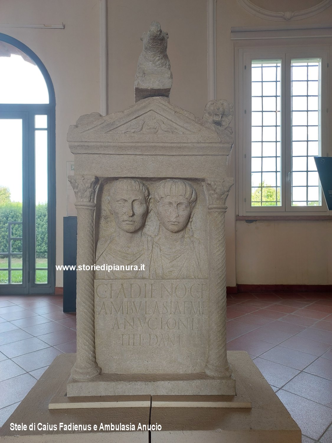 Stele di Caius Fadienus e Ambulasia Anucio