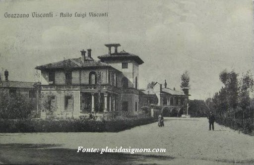 Asilo di Grazzano Visconti ai primi del '900