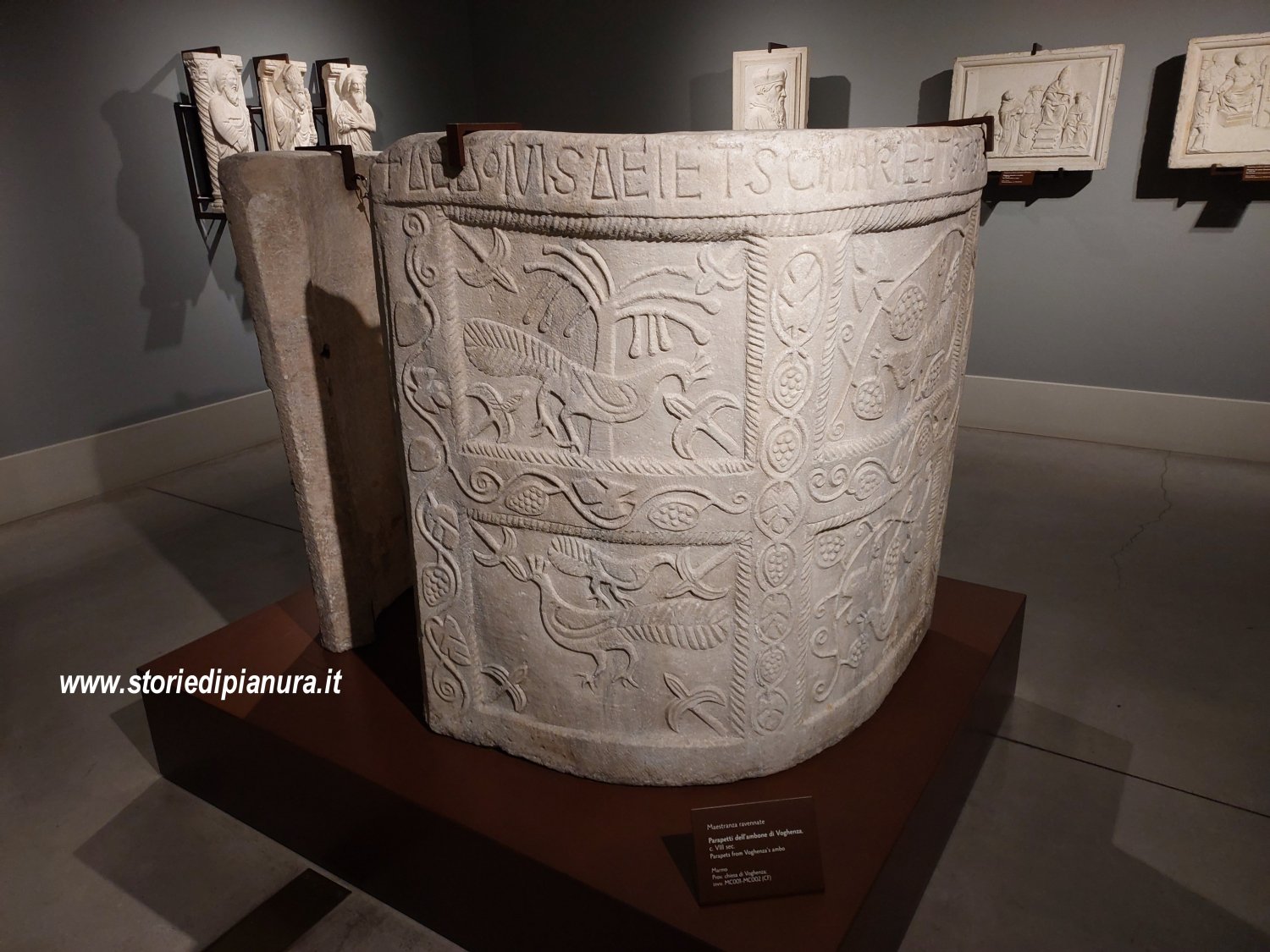 Ambone dell'VIII secolo proveniente da Voghiera