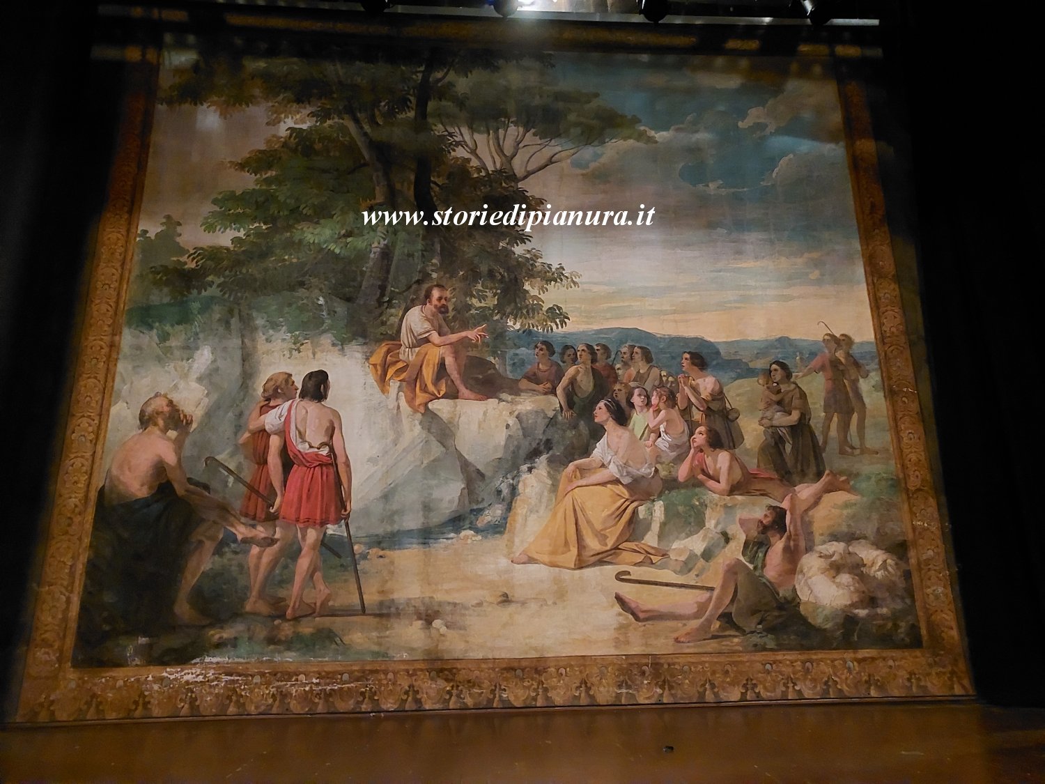 Telero Esopo che parla ai pastori