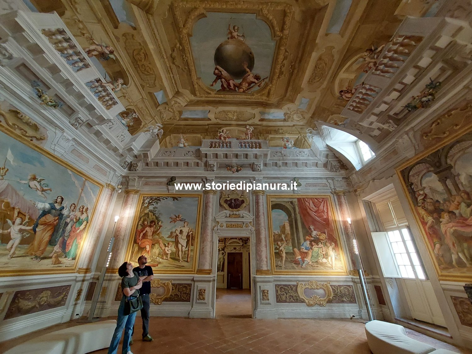 Palazzo Ducale di Sassuolo, le sale affrescate