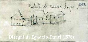 Palazzo Bolognetti o dei Caccialupi nel 1578