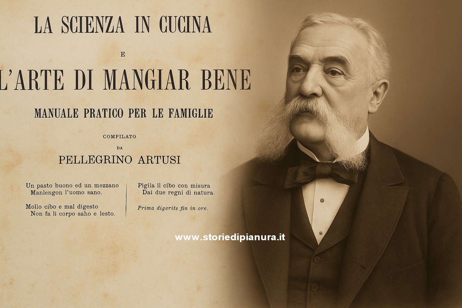 Pellegrino Artusi e le ricette di tutta Italia