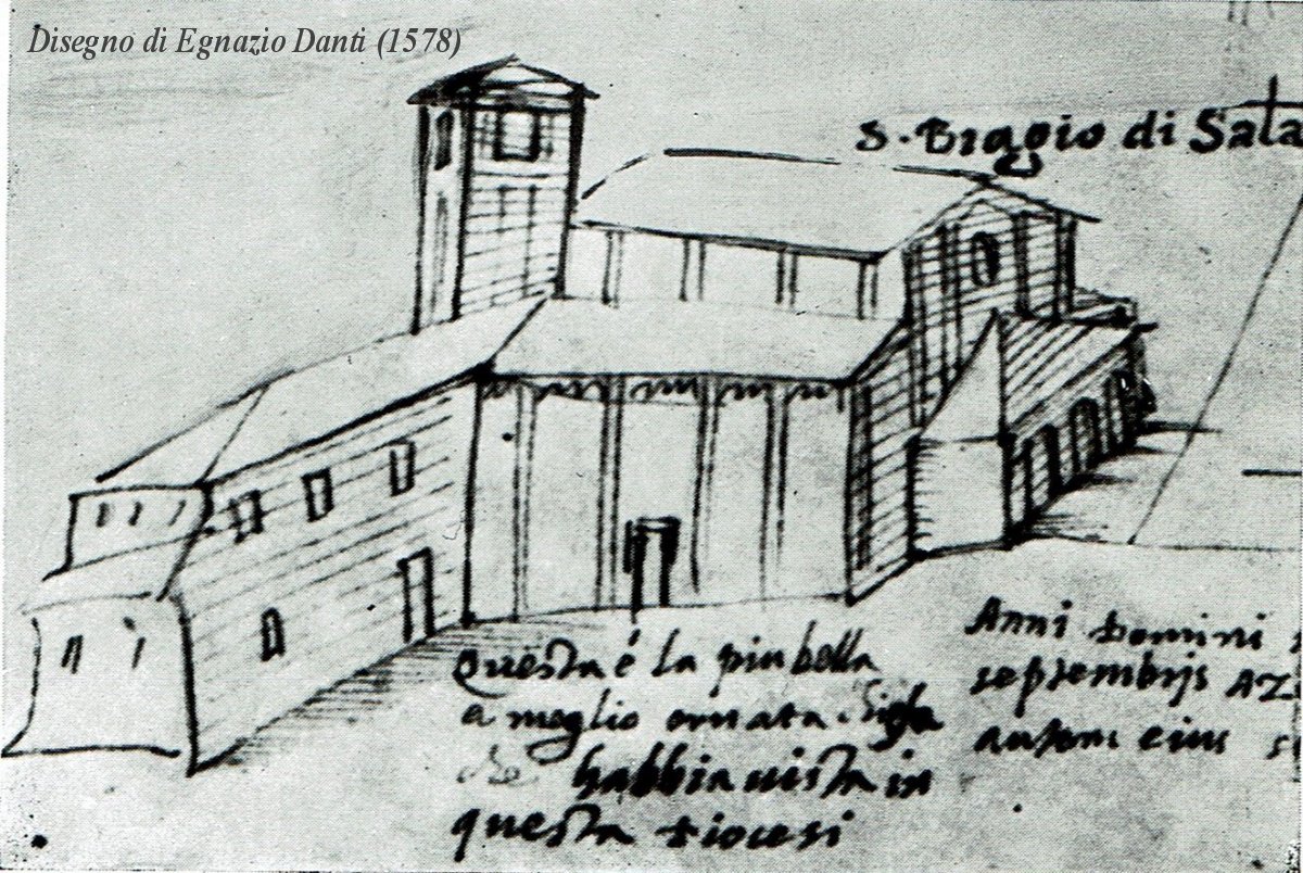 La Pieve di Sala Bolognese disegnata da Egnazio Danti nel 1578