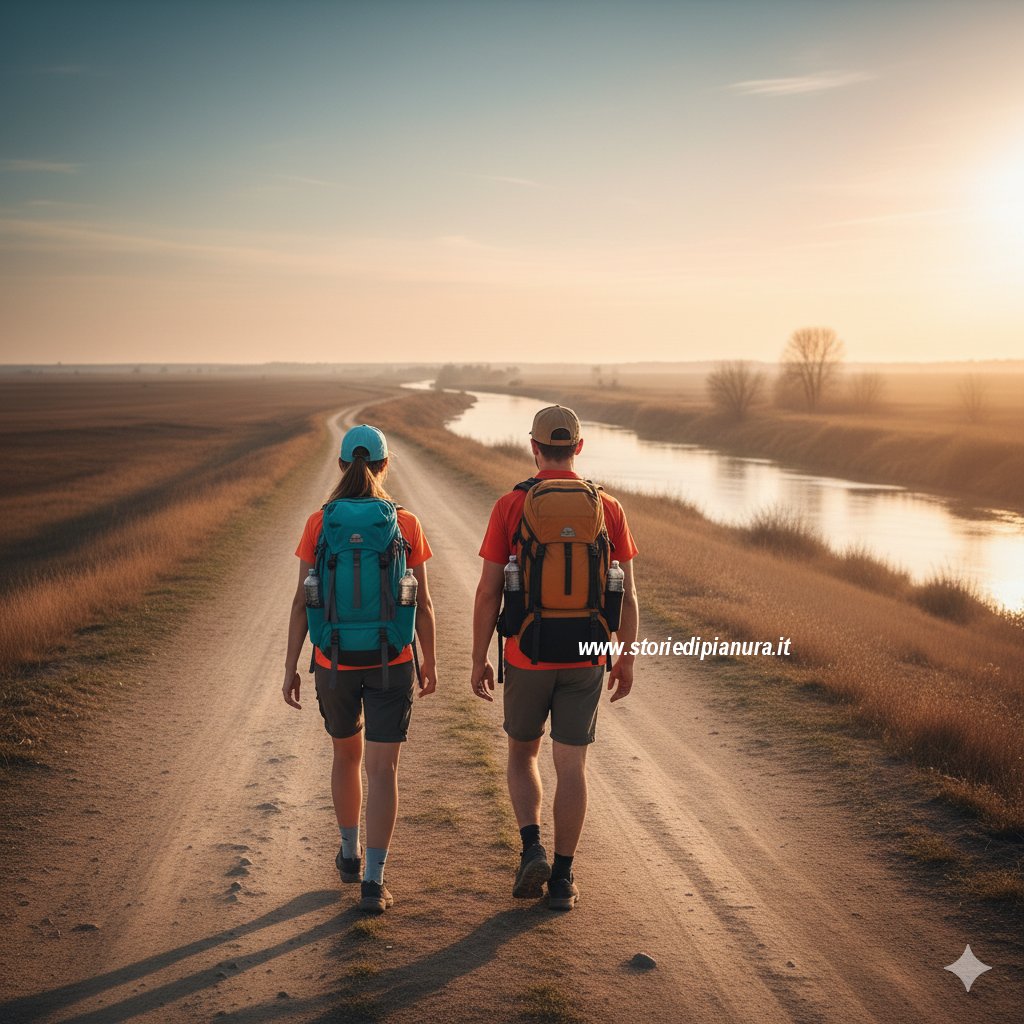 Pellegrini sulla Via Romea Germanica